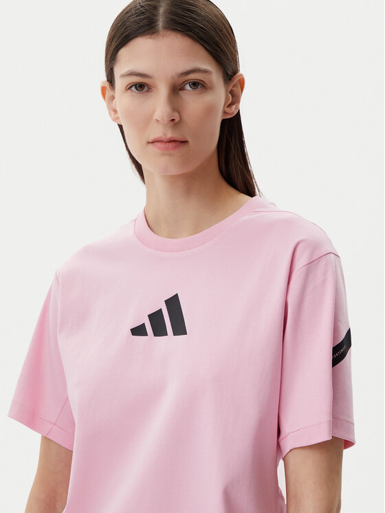 Футболка обычного кроя Z.N.E. JC5401 Adidas, розовый — фото 4