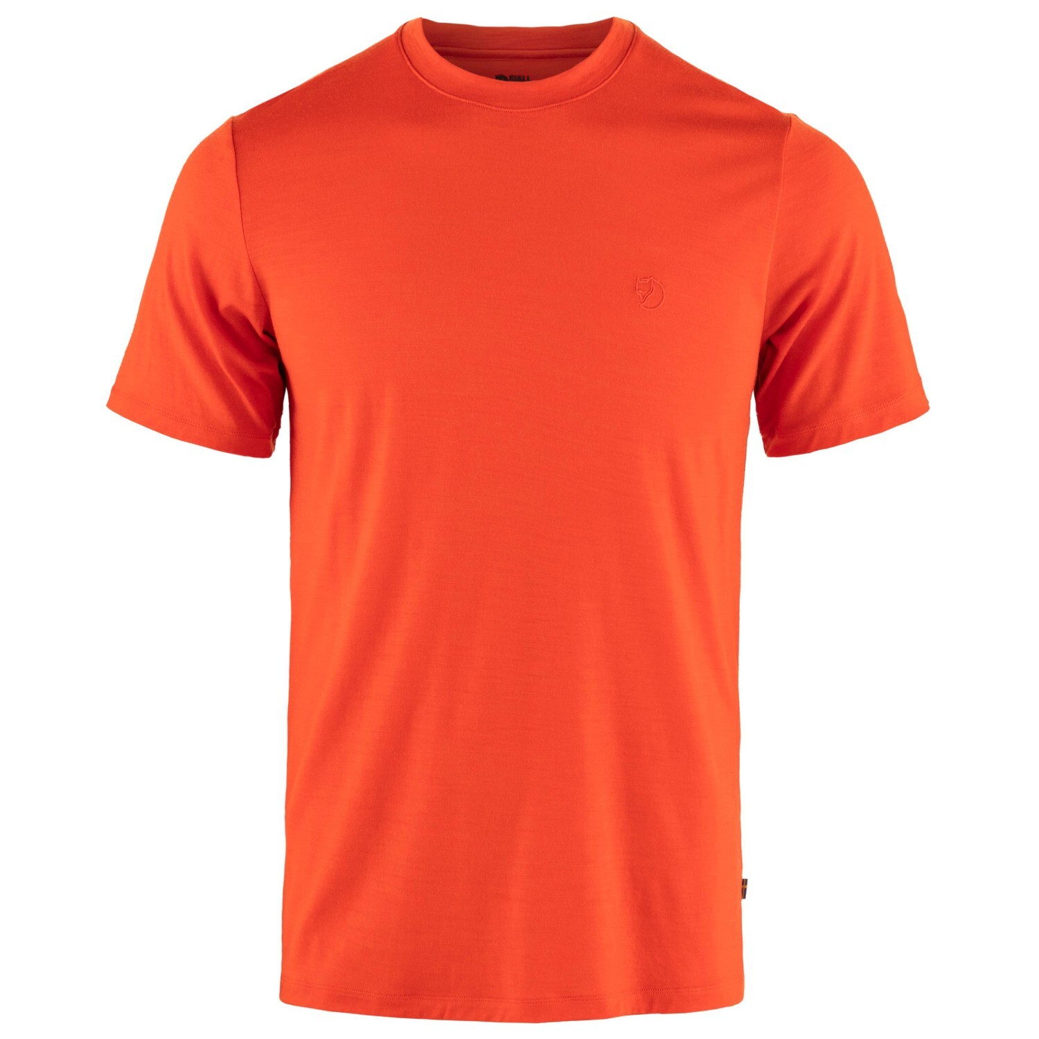 

Футболка Fjällräven Abisko Wool S/S, цвет Flame Orange