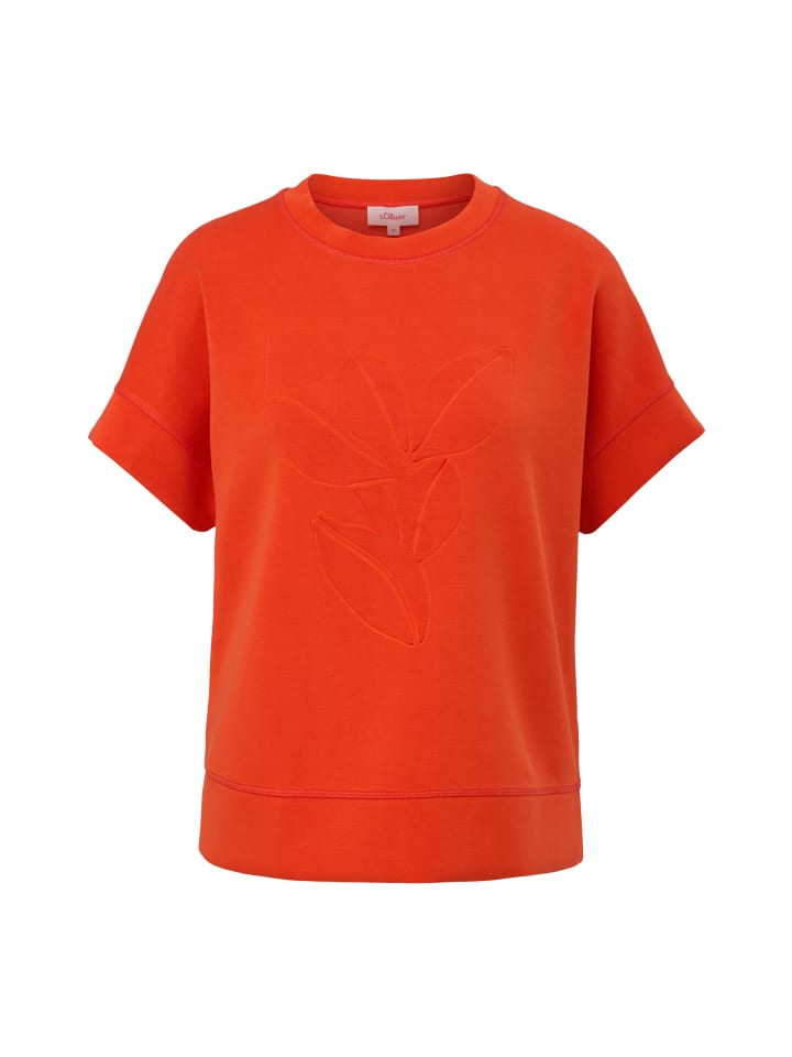 

Толстовка 2550_темно-оранжевого цвета s.Oliver