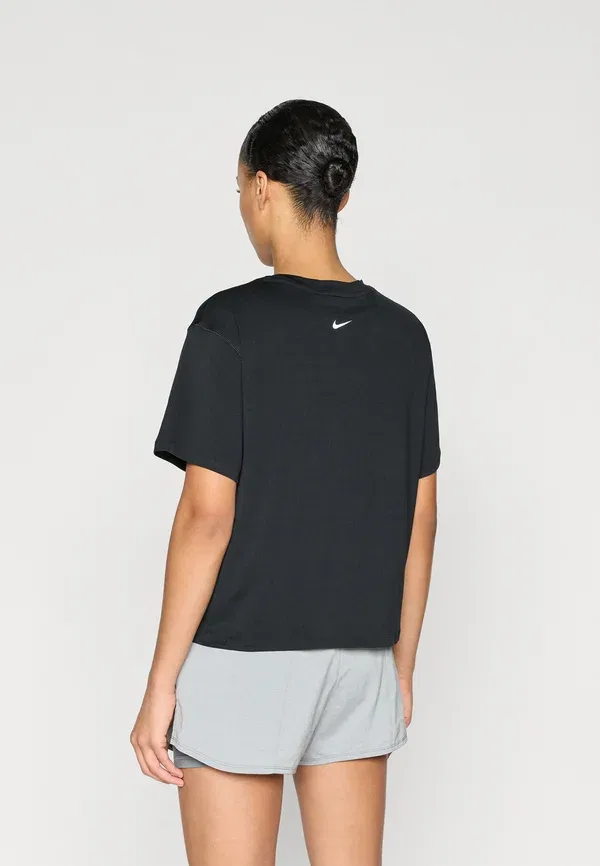 Футболка свободная спортивная Nike Performance, черно-белый — фото 3