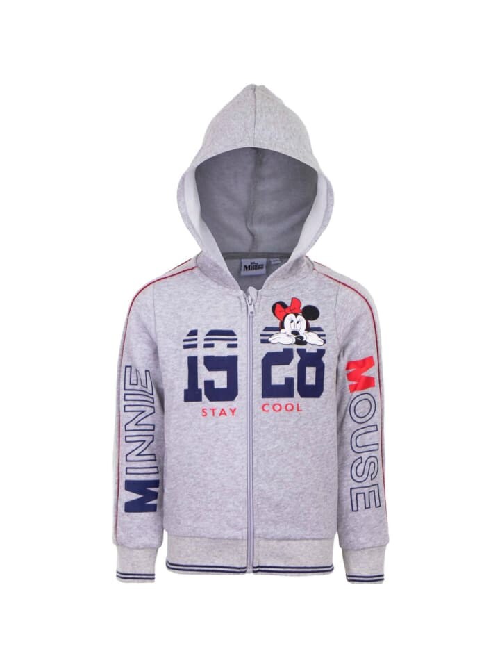 Пуловер Disney Minnie Mouse Minnie Mouse Weste Jacke Stilvol und bequem 4 Jahre Grau, серый — фото 3