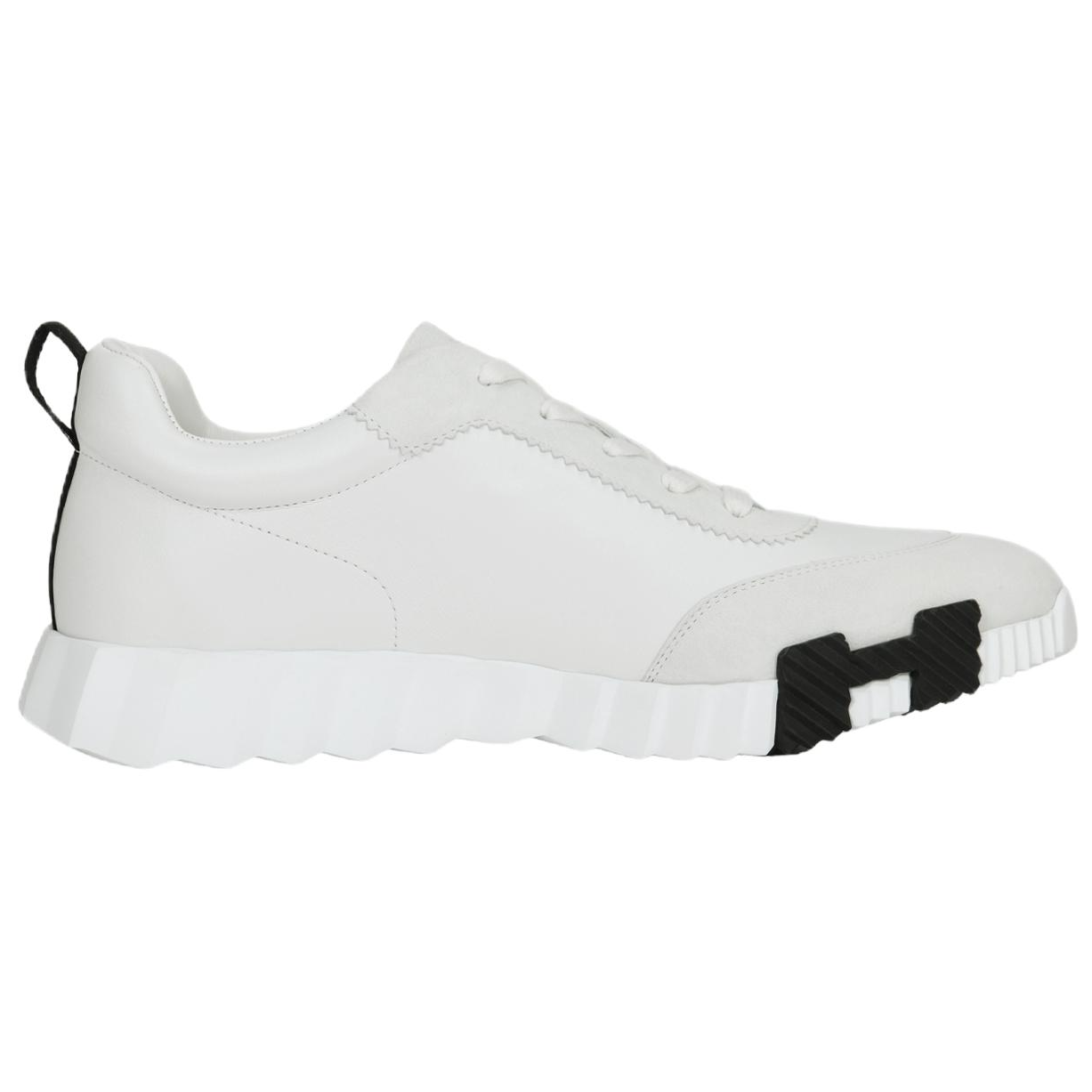 Беговые кроссовки low top Casual Shoes мужские белые HERMES, белый — фото 3