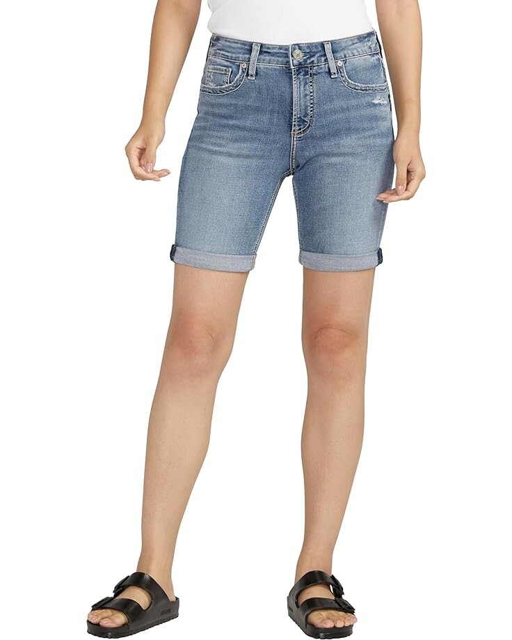 

Шорты Silver Jeans Co. Elyse Bermuda L53015CVS255, цвет Indigo