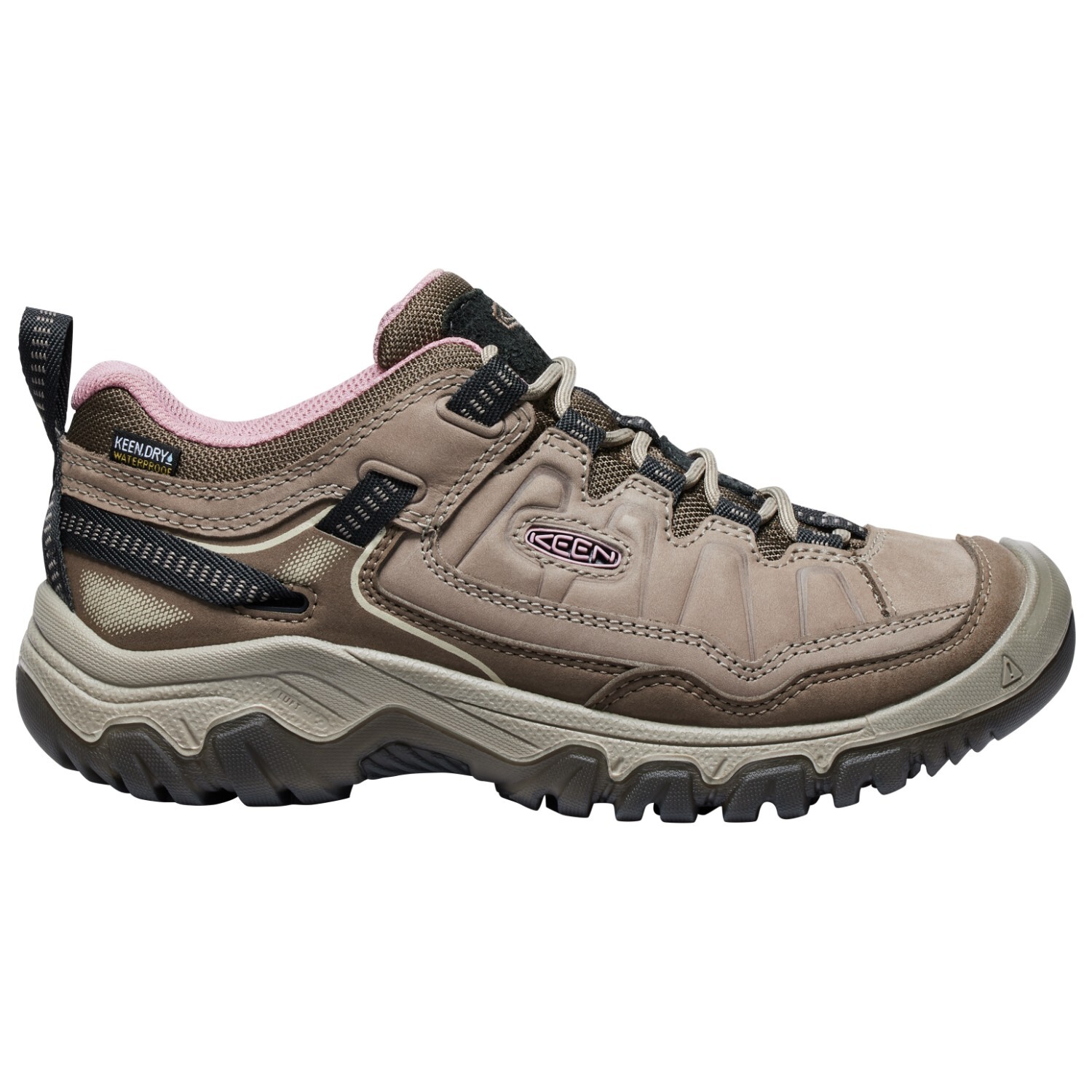 

Мультиспортивная обувь Keen Women's Targhee IV WP, цвет Brindle/Nostalgia Rose
