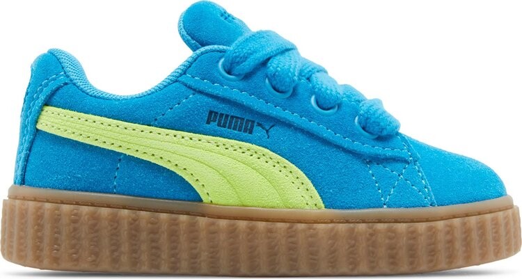 

Кроссовки Fenty x Creeper Phatty Toddler 'Speed Blue Lime', синий