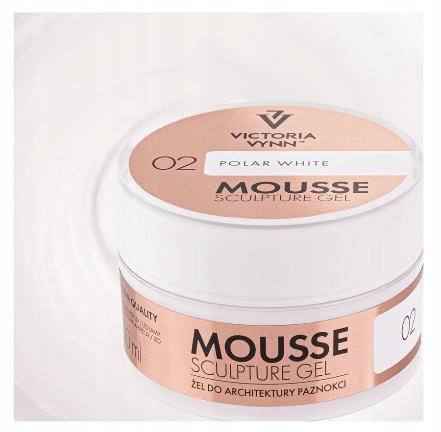 

Victoria Vynn Mousse Gel Builder Gel With Thixotropy 02 Polar White 50 мл