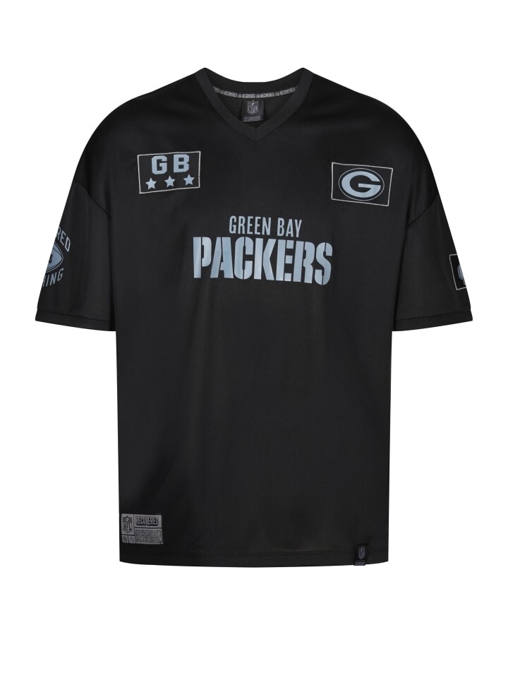 

Футболка Re:Covered T-Shirt NFL Packers GB 19 Oversized, черный