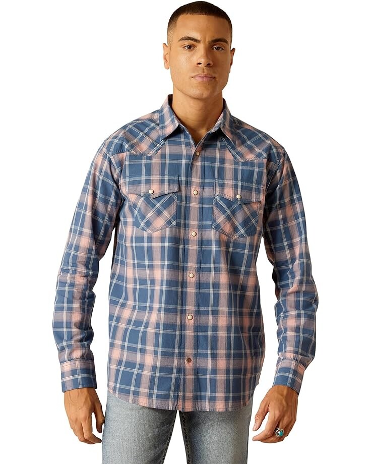 

Рубашка Ariat Hershy Retro Fit, цвет Antracite