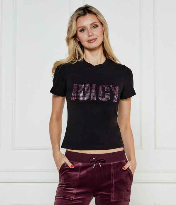 

Футболка Juicy Couture Slim Fit, черный