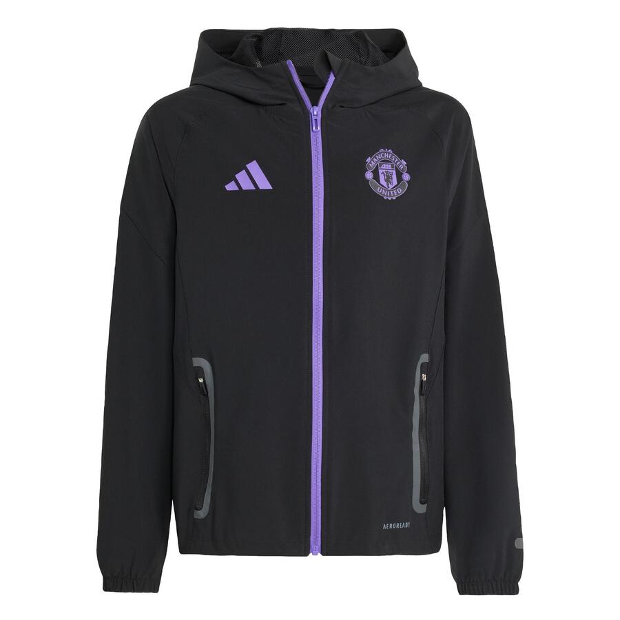 ADIDAS Детская дорожная куртка Manchester United Tiro 25 Competition Vis Tech — фото 3