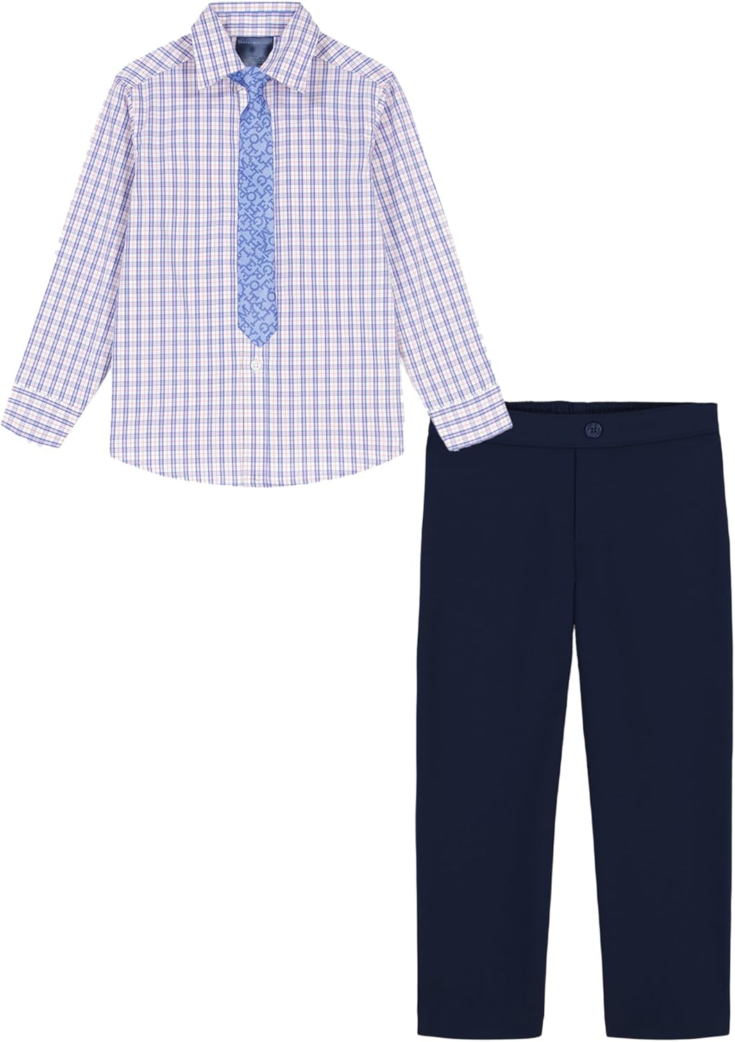 

Комплект Tommy Hilfiger Boys из 3 предметов: рубашка, брюки, галстук, Orchid Pink