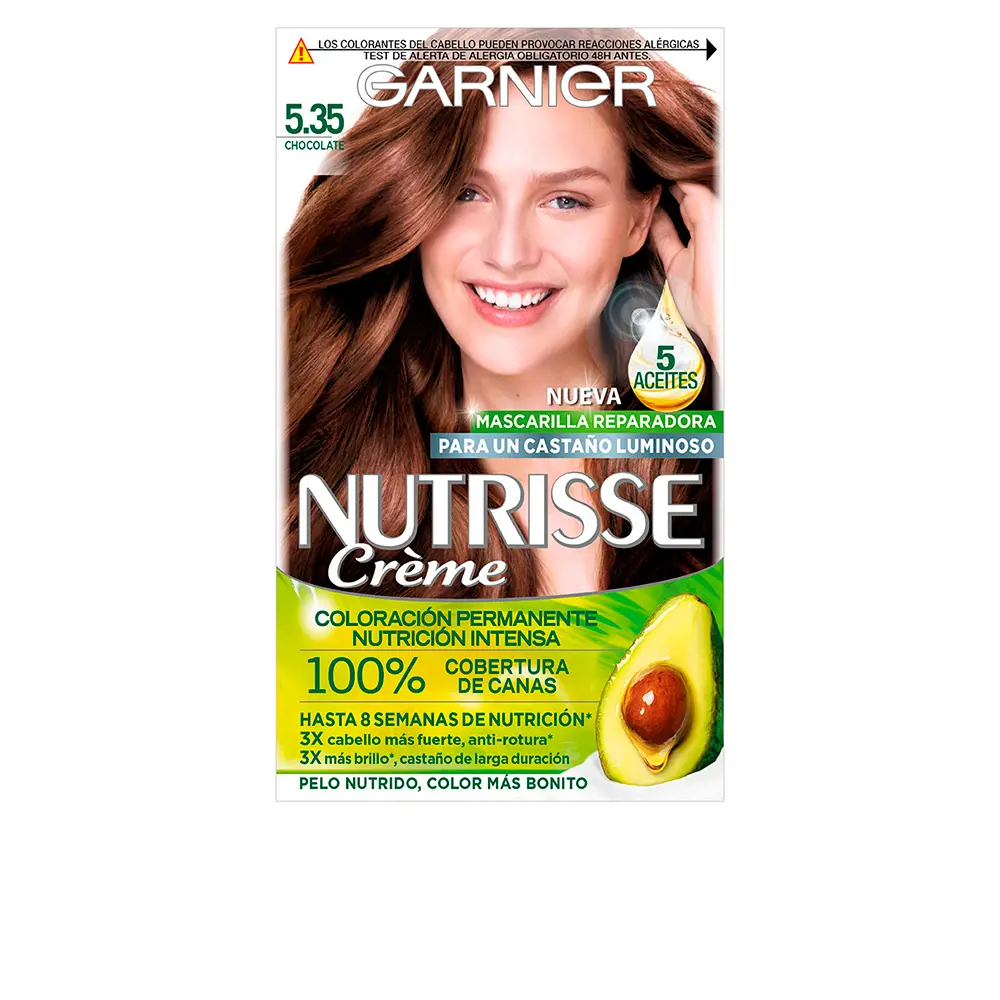 

Краска для волос Nutrisse Garnier, цвет 5.35/58-sequoia, 3 шт.