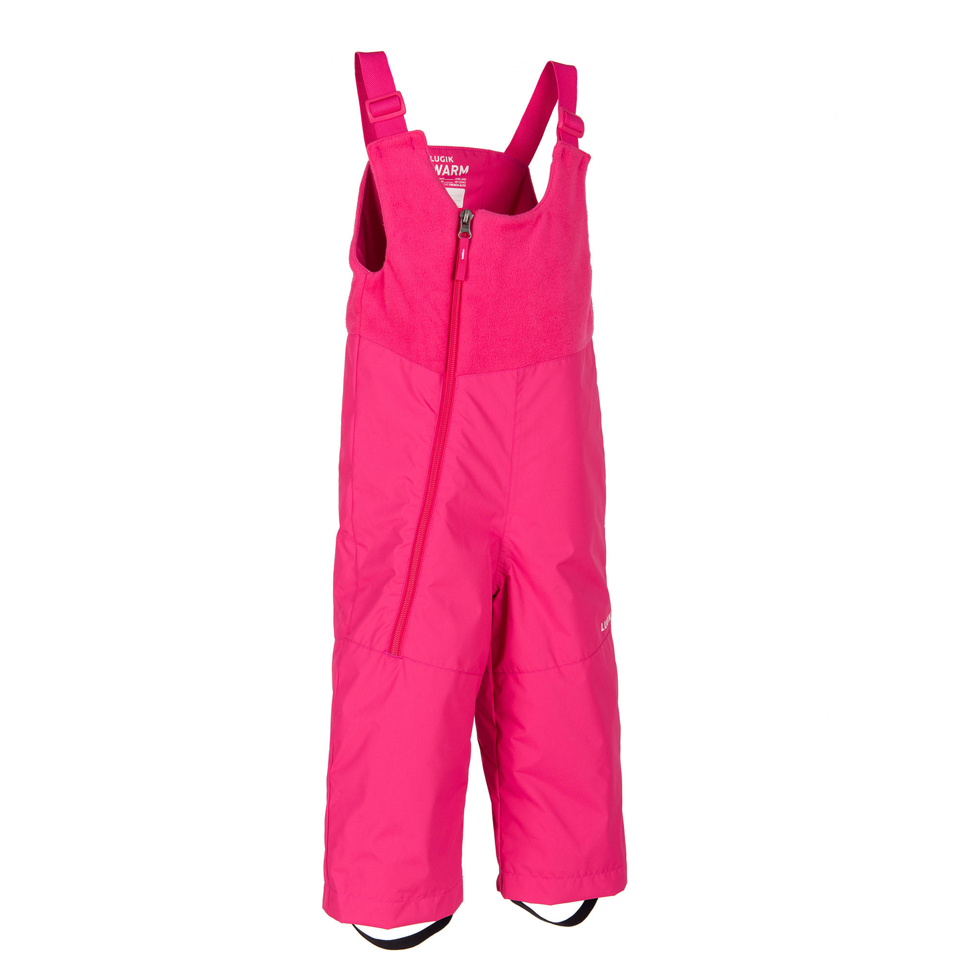 

Детские утеплённые лыжные комбинезоны WARM pink