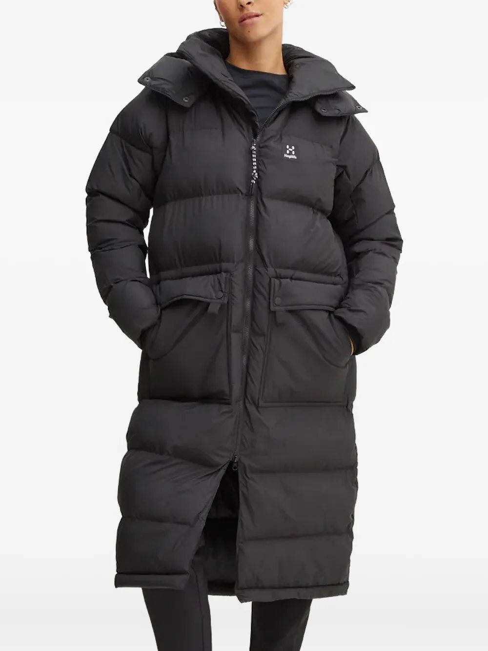 

Пальто с капюшоном Furudal Mimic Haglöfs, черный