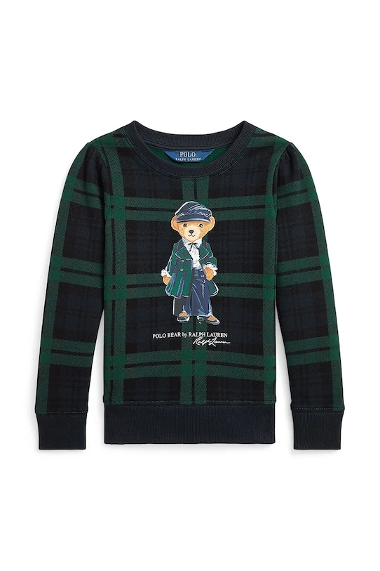 

Детская хлопковая толстовка Polo Ralph Lauren, черный