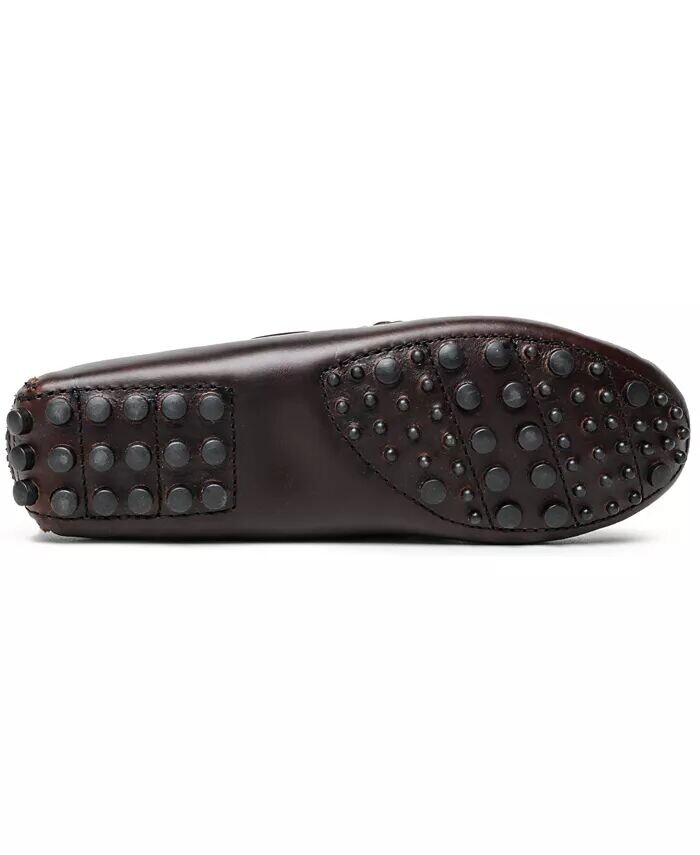 Женские классические мокасины для водителей на плоской подошве Minnetonka, коричневый — фото 3