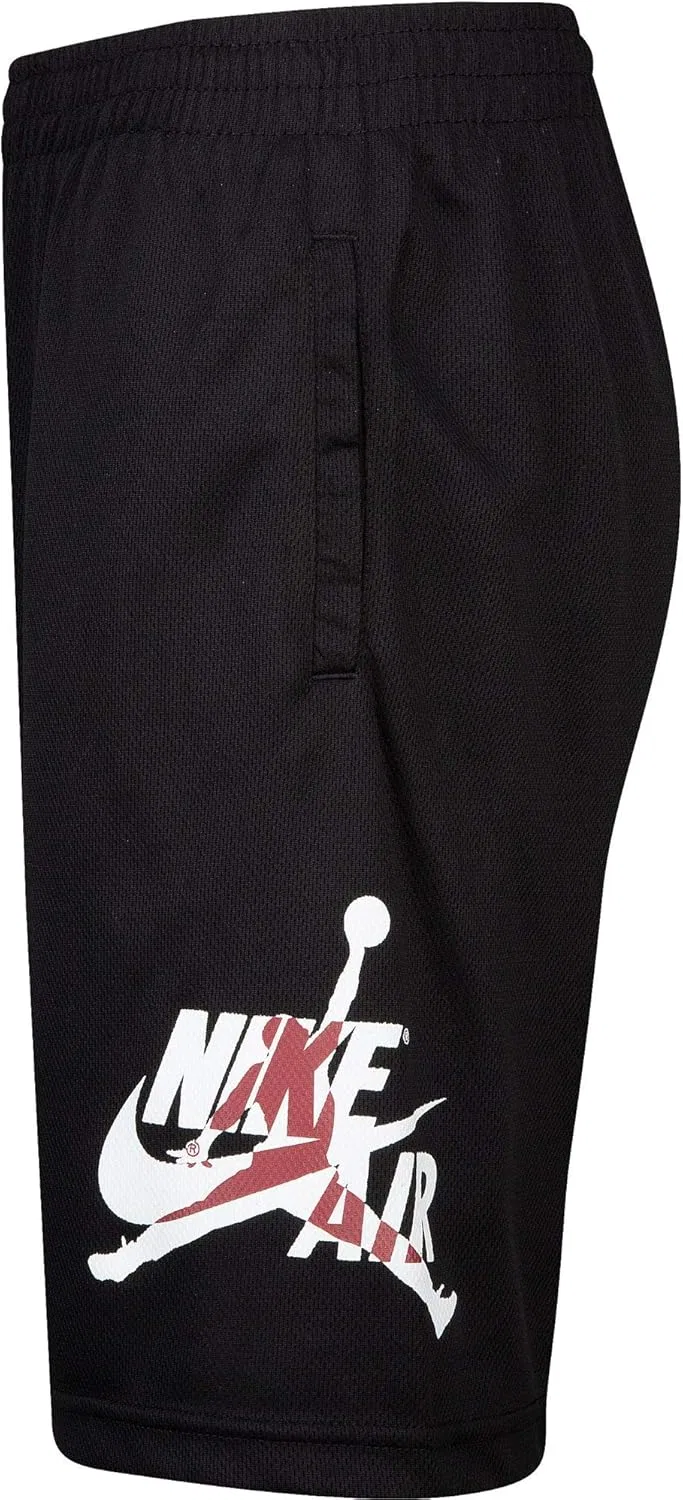 Детские шорты Nike Jordan Air Jumpman Classic Mesh Shorts, черный — фото 2