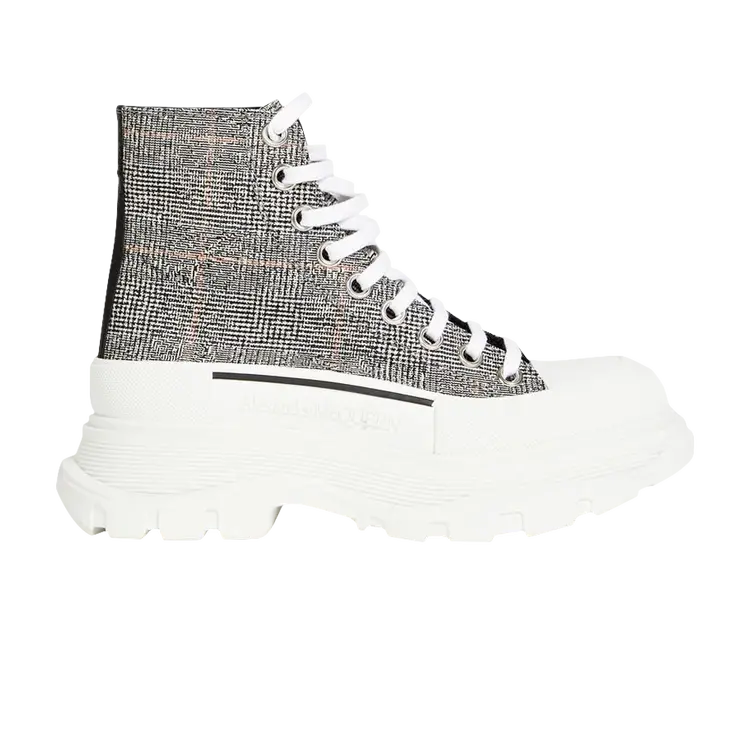 Кроссовки Alexander McQueen Wmns Tread Slick High, серый