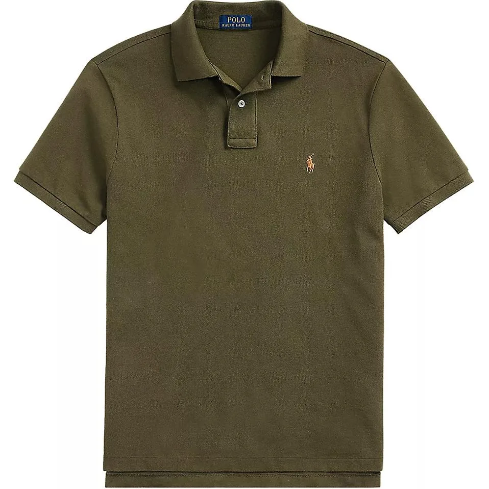 Polo Ralph Lauren Поло мужское зеленое — фото 3