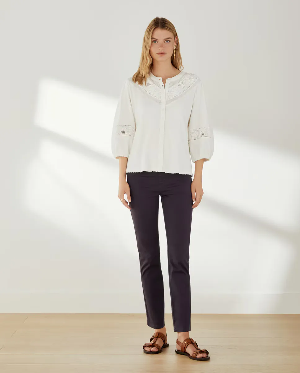 

Прямые однотонные женские джеггинсы Southern Cotton, цвет Plomo