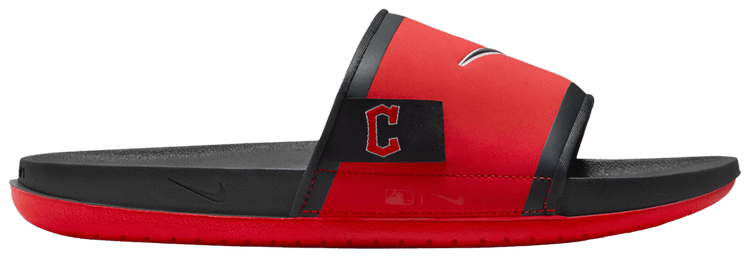 

Шлепанцы Nike NFL x Offcourt Slide 'Cleveland Guardians' 2024, красный
