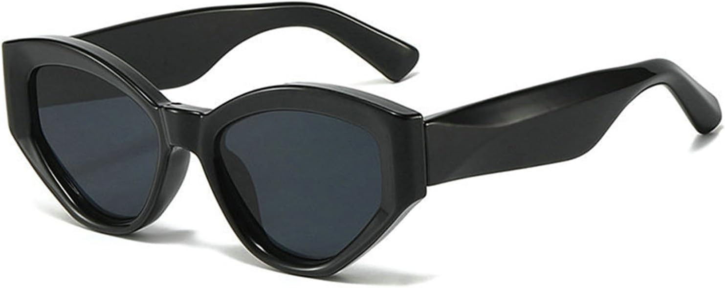 

Хелена Модные ретро-солнцезащитные очки «кошачий глаз» для женщин, роскошная массивная оправа, многоугольные квадратные очки для мужчин, модные очки с защитой от УФ-излучения UV400 helena, C1