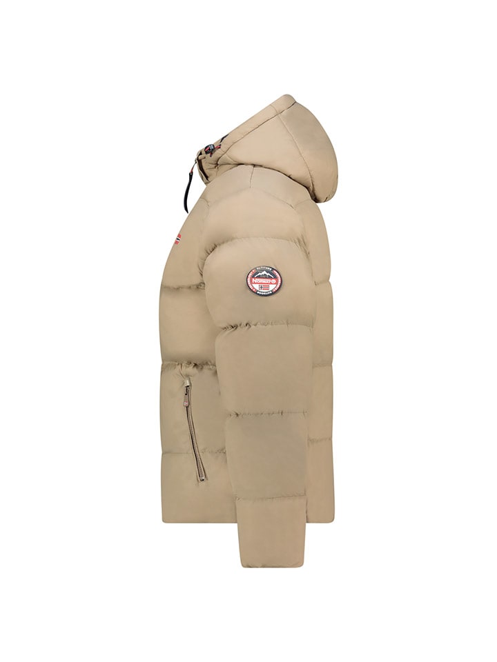 Geographical Norway Стеганая куртка "Ancelo" бежевого цвета — фото 4