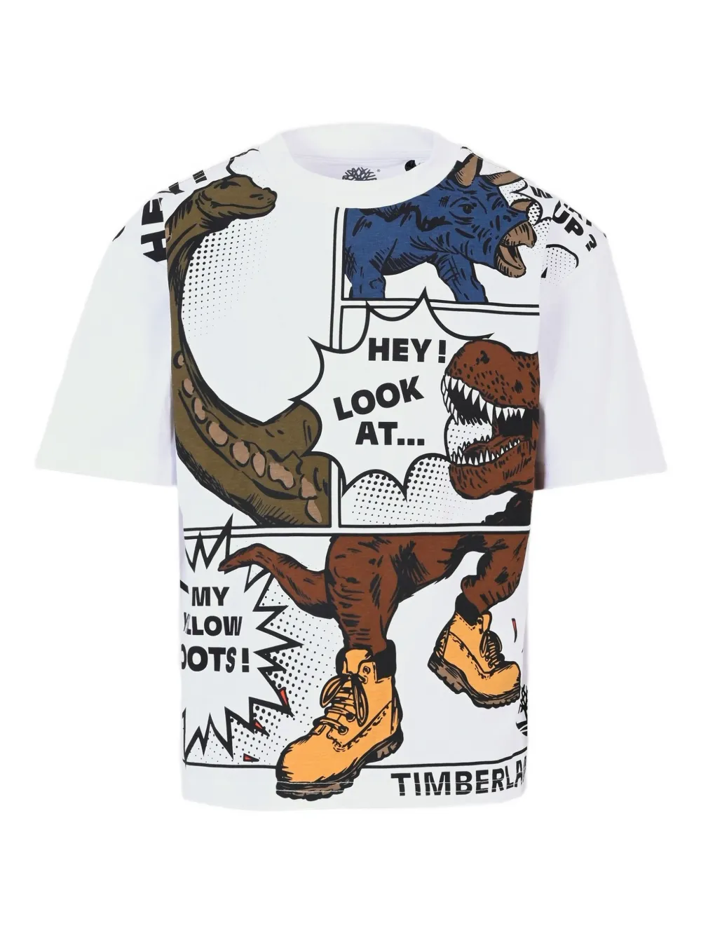 

Футболка с принтом Timberland Kids, белый