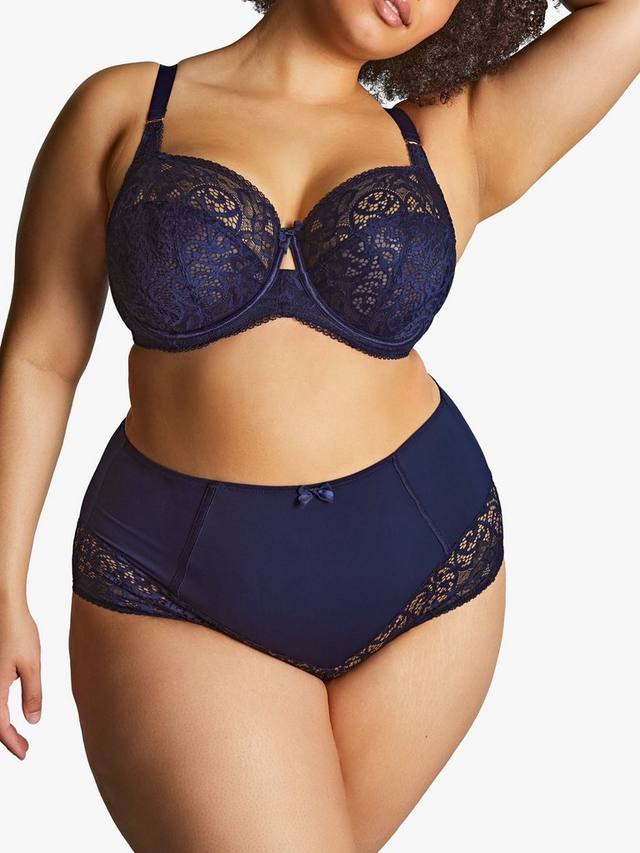 

Estel Lace Deef Brief Sculptresse, Navy