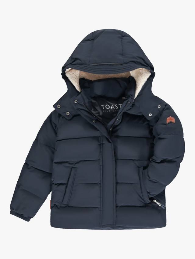 

Детская утепленная куртка Lunar с капюшоном Toastie, Ink Navy