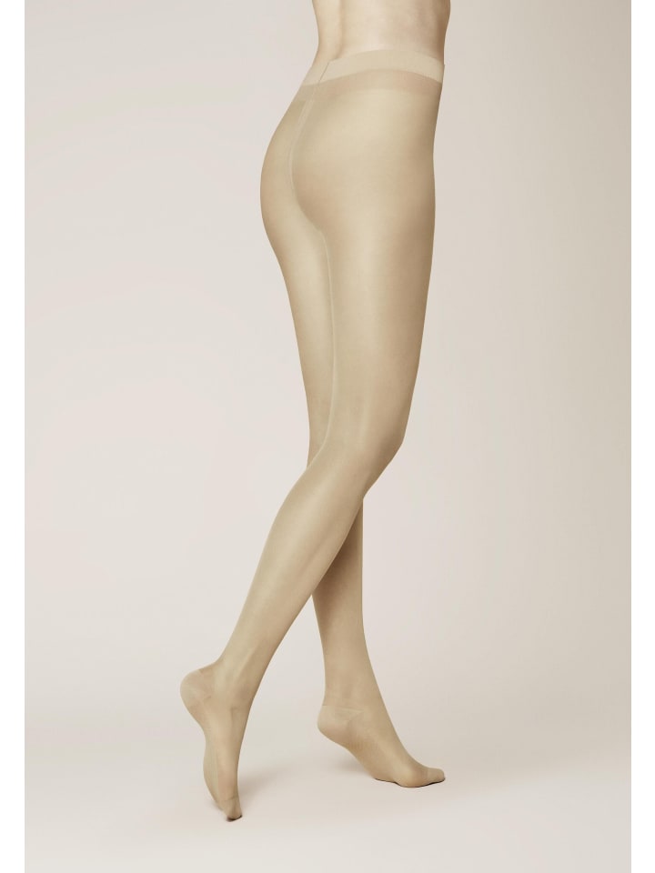 

Kunert Хлопковые колготки Cotton Sole 20, дышащие, тонкие, в кристальном цвете