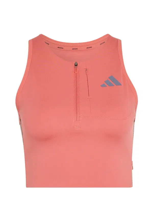 Топ для кросс-тренинга Adidas Performance Adizero crop w, полутурбо — фото 4