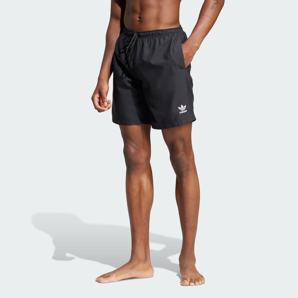 

Шорты для плавания Adidas Adicolor 8-Inch Swim Shorts, черный
