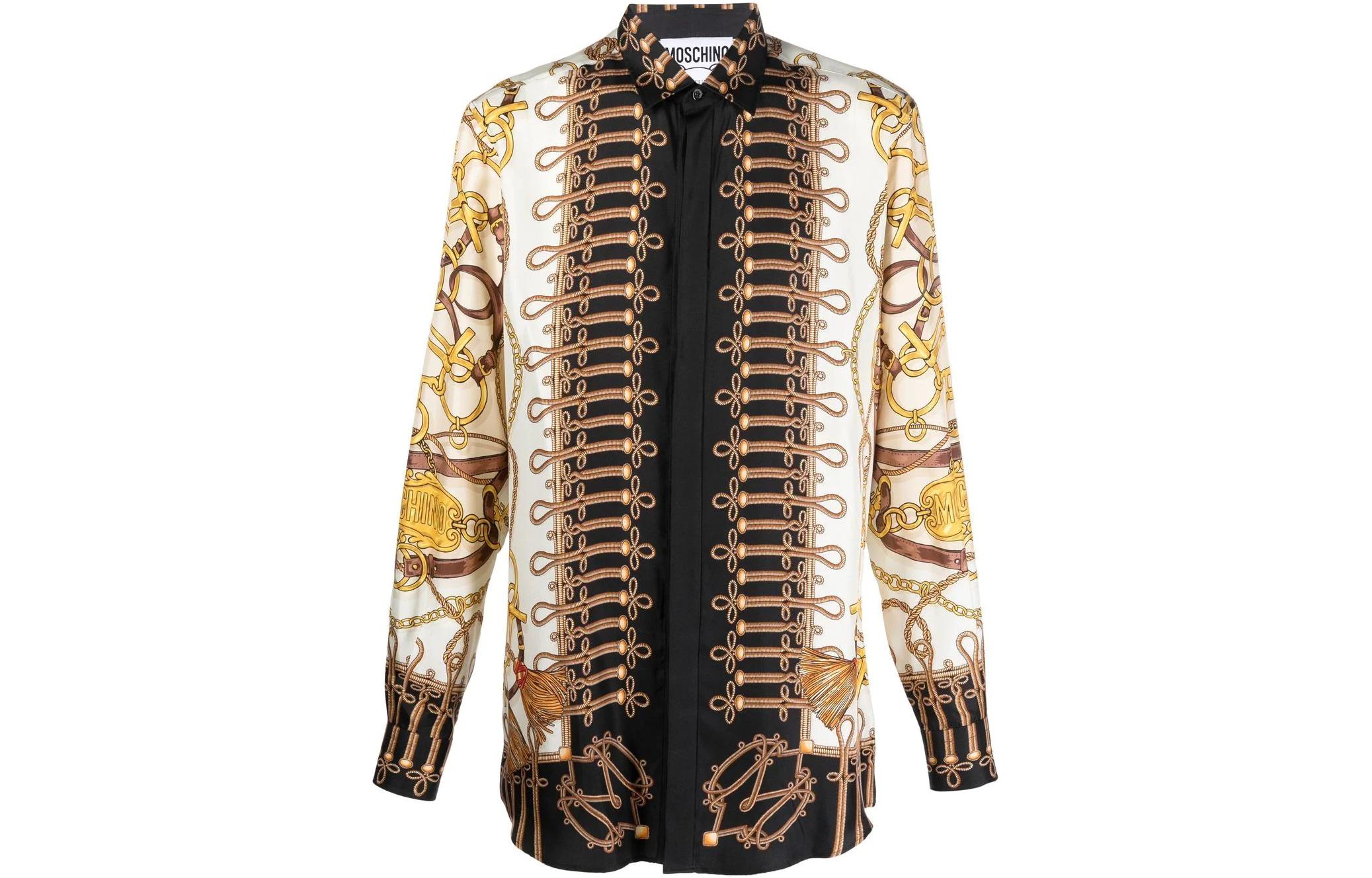 

Футболка мужская желтая MOSCHINO