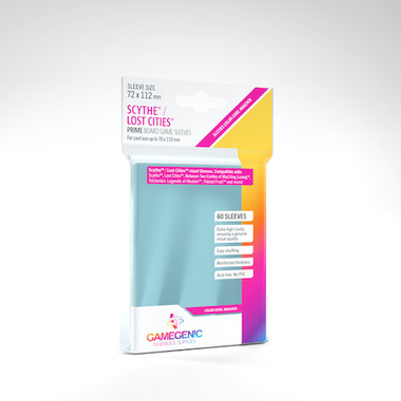 

Аксессуары Game Genic Sleeves: Scythe / Lost Cities Size (60ct)