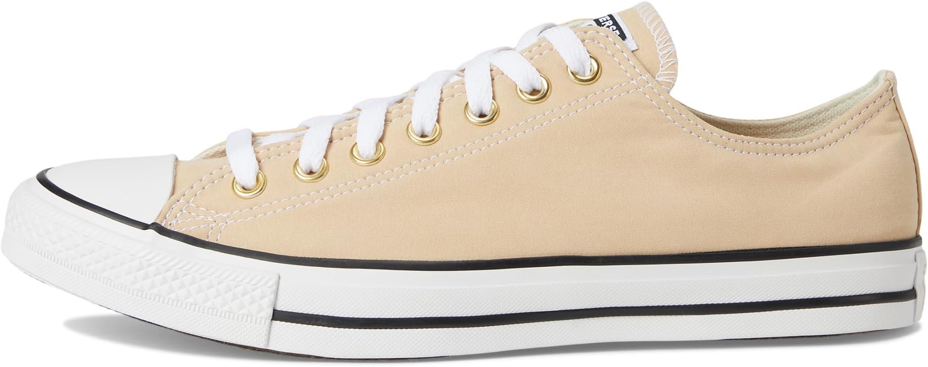 Кроссовки Converse Chuck Taylor All Star Low Top Sneaker, цвет Coastal Dune/White/Gold — фото 4