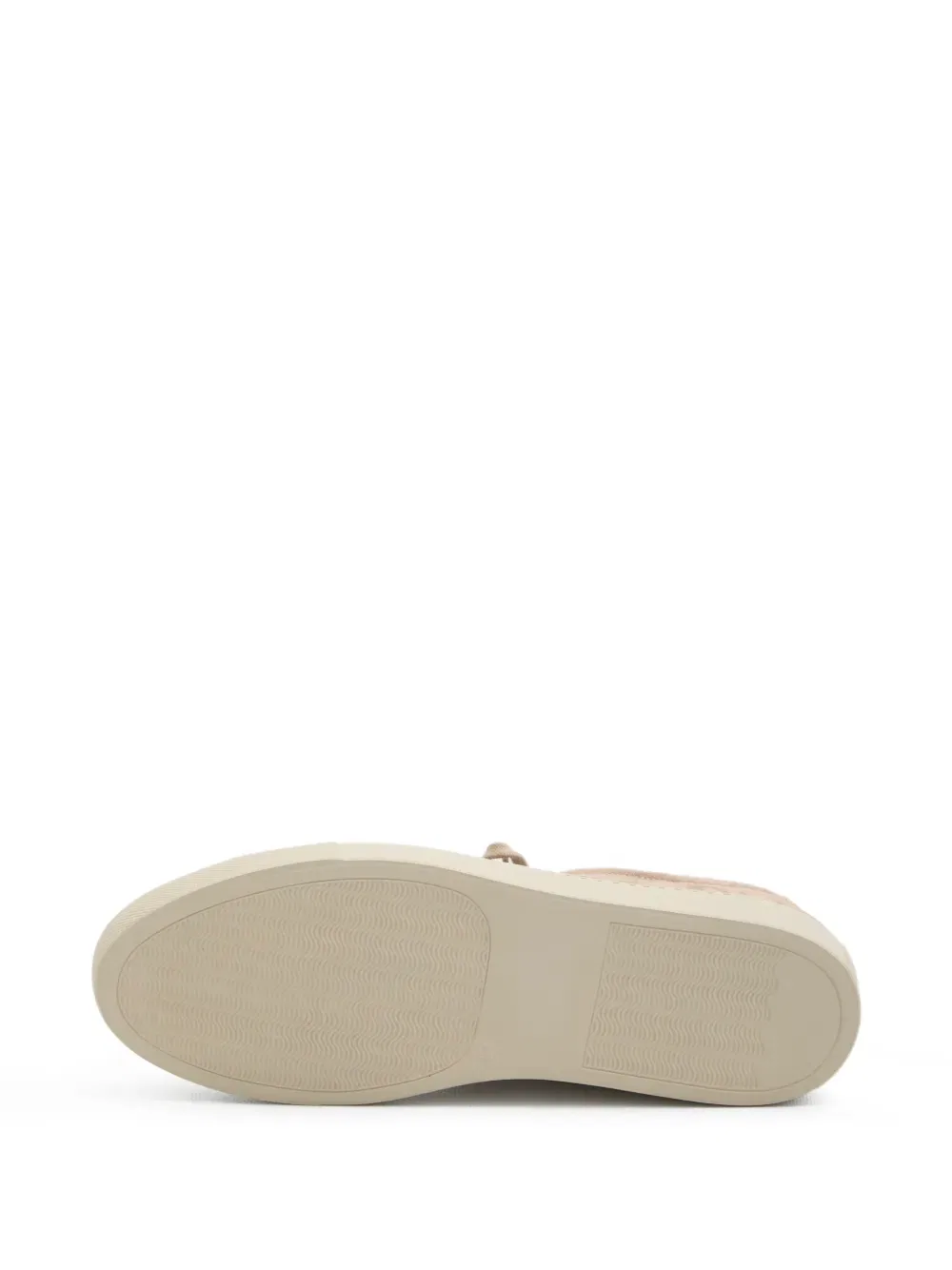 Замшевые кроссовки на шнуровке Common Projects, нейтральный — фото 4