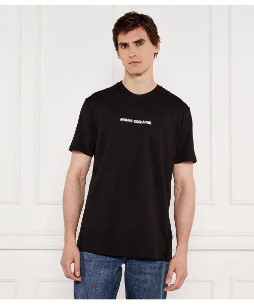 

Футболка Regular fit Armani Exchange, черный