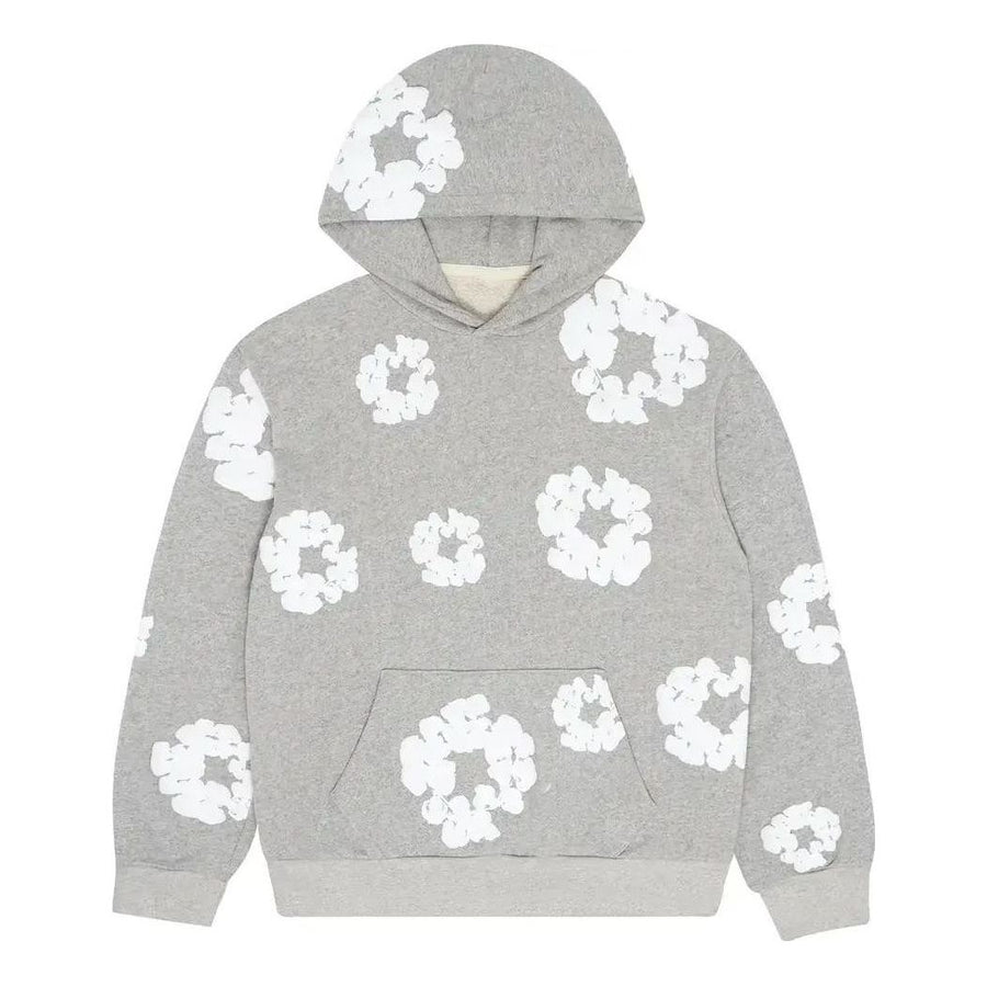 

Худи Denim Tears Cotton Wreath Hoodie 'Grey', серый