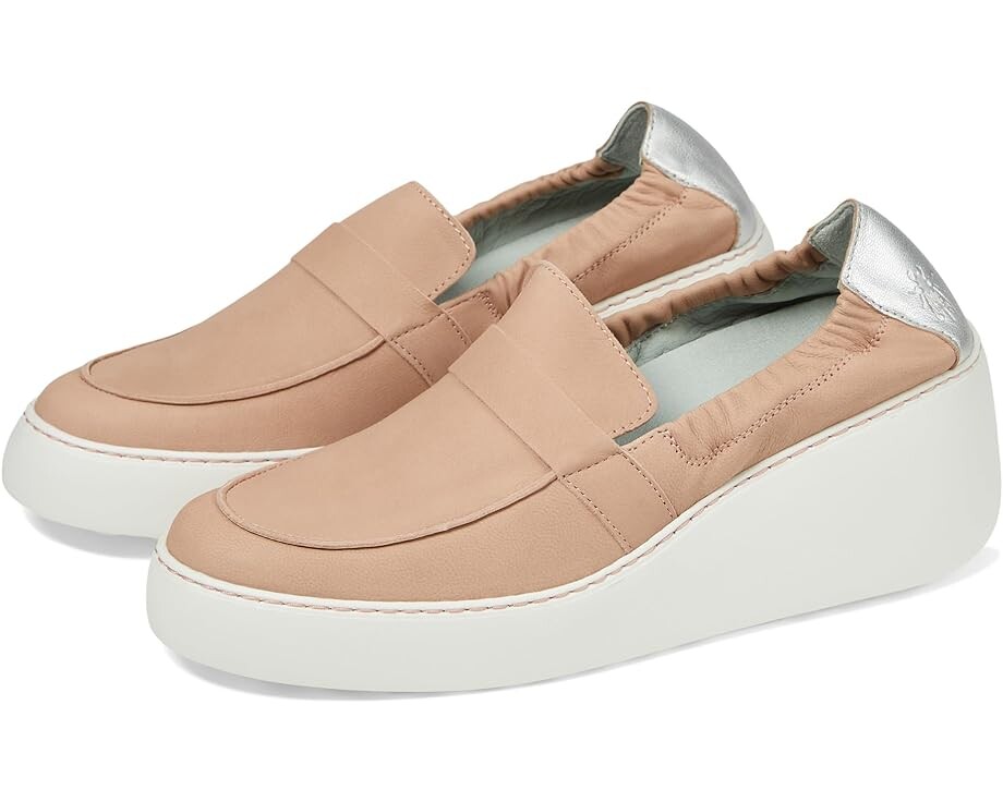 Туфли FLY LONDON DULI620FLY, цвет Nude Pink/Silver Cupido/Idra