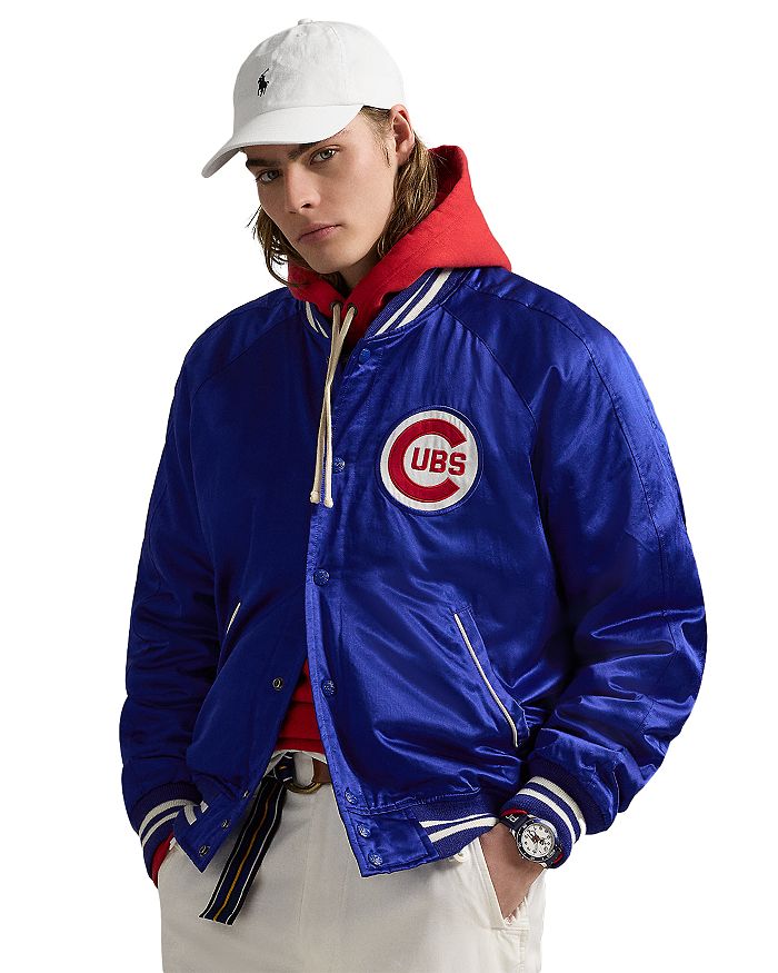

Куртка из сатина Cubs Polo Ralph Lauren, синий