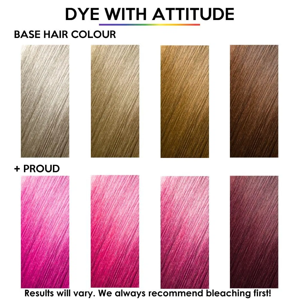 Набор полуперманентных красок для волос Attitude Hair Dye Cotton Candy Trio, синий/розовый/фиолетовый Attitude Holland, Cotton Candy Trio — фото 3
