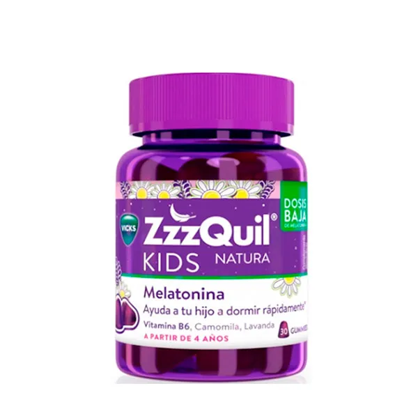 

Биологически активная добавка Gummies Melatonina Kids Zzzquil, 30 UD