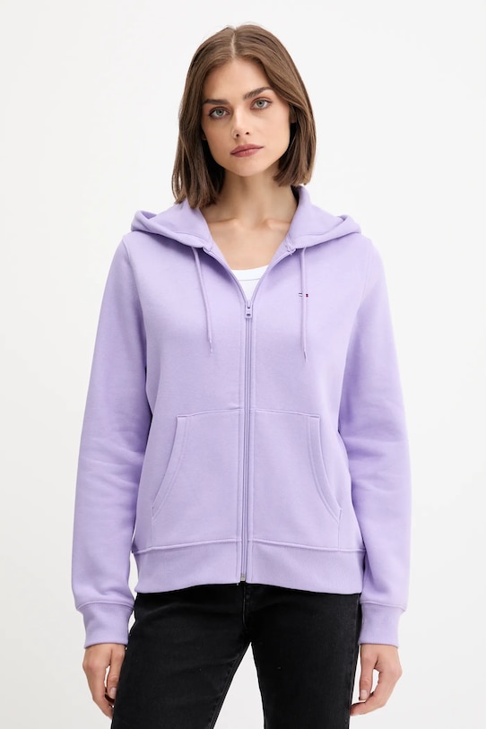 

Толстовка Tommy Jeans, фиолетовый