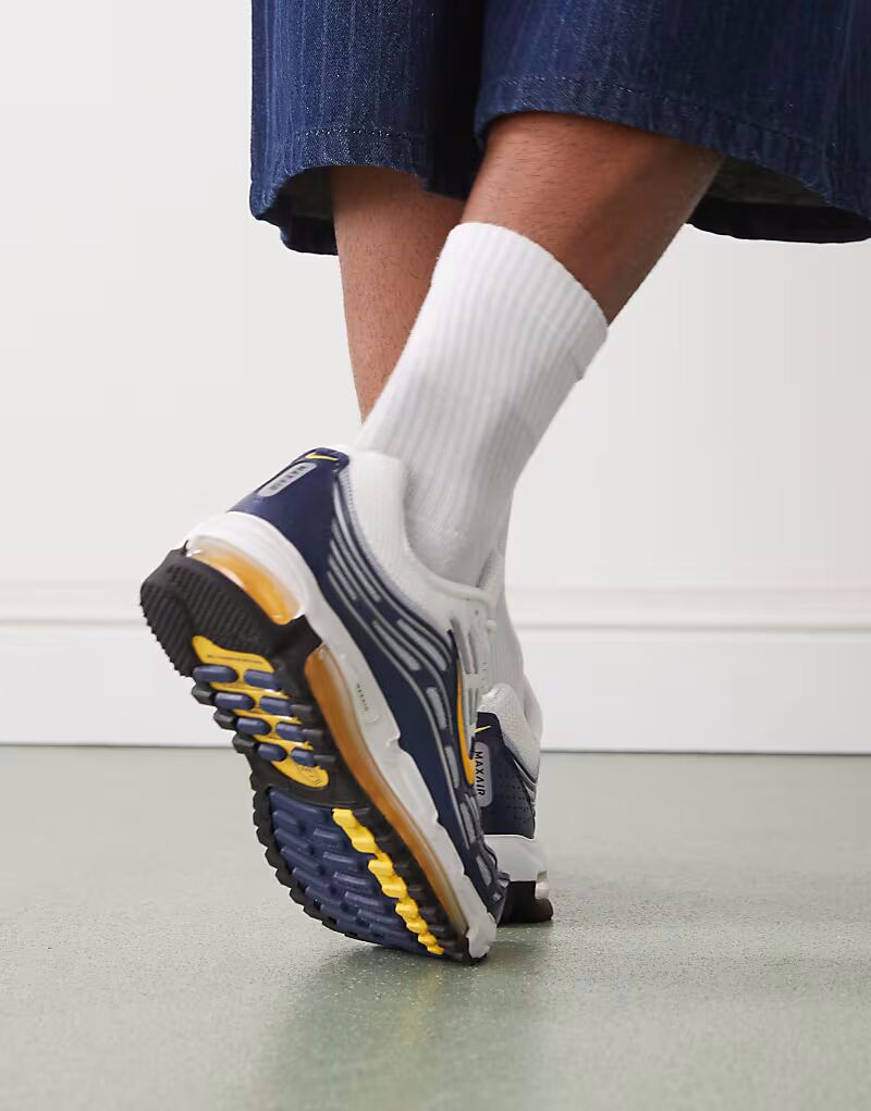 Кроссовки Nike Air Max TL 2.5 белого и темно-синего цветов — фото 3