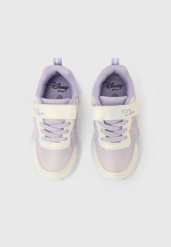 Кроссовки с моргающей эльзой из мультфильма «холодное сердце» Friboo, Lilac — фото 4