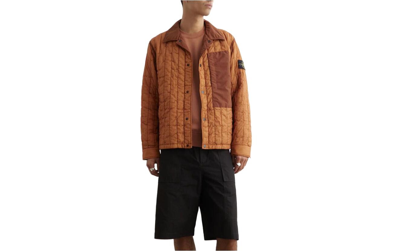 

Куртка мужская хаки Stone Island, желтый