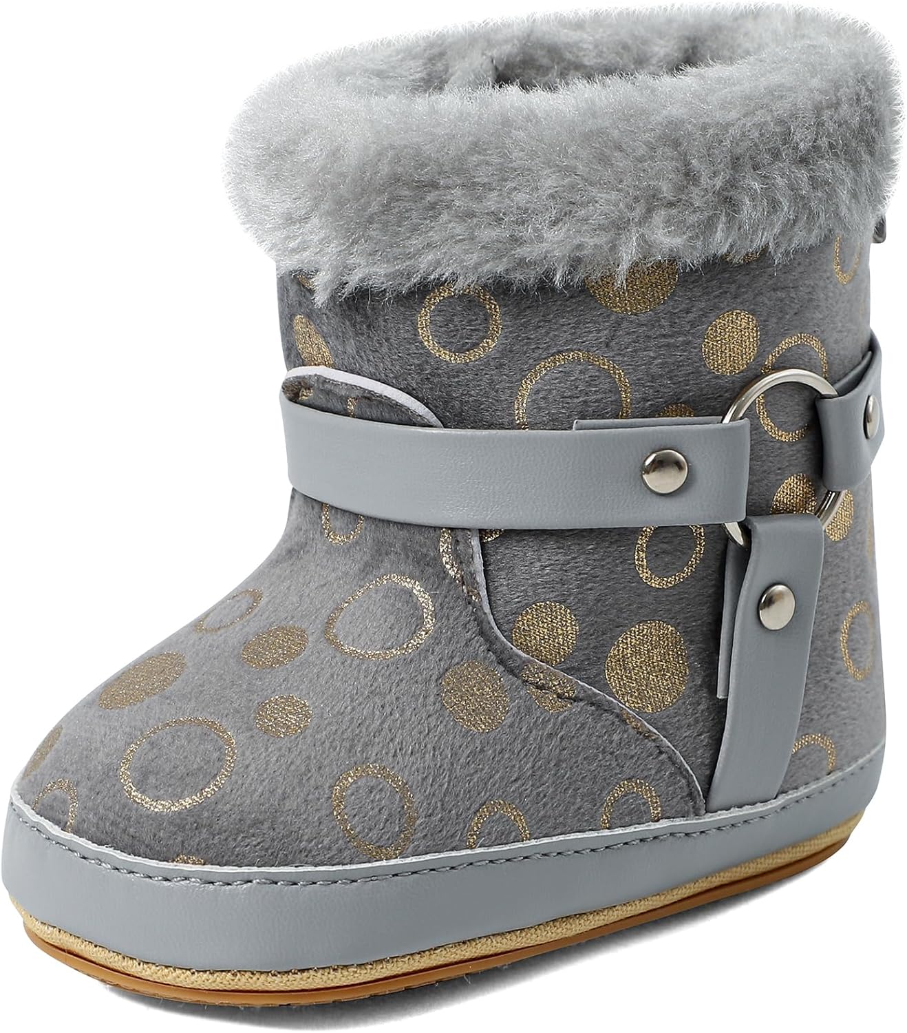 

MK MATT KEELY Пинетки для малышей, первые шаги, мягкая подошва, обувь для кроватки, теплые уютные нескользящие пинетки для девочек и мальчиков, Grey