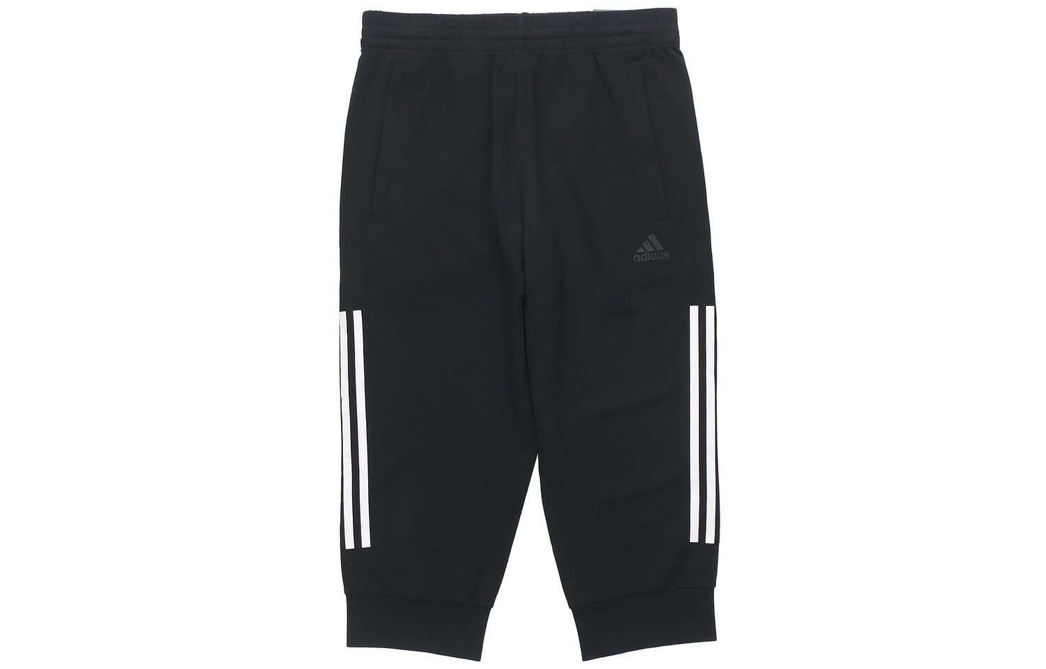 

Трикотажные спортивные штаны мужские черные Adidas, черный