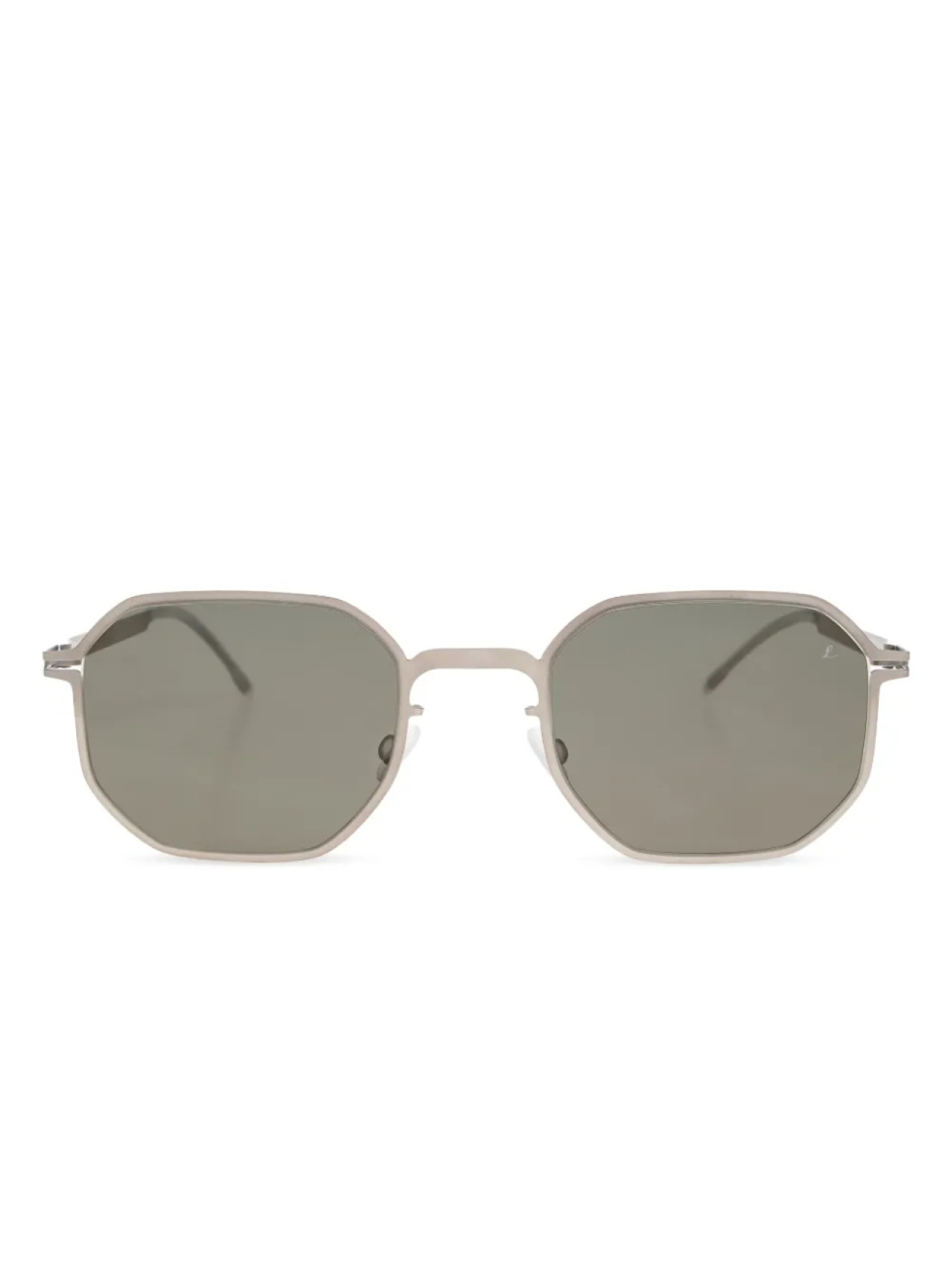 

Солнцезащитные очки Mykita в геометрической оправе, серый